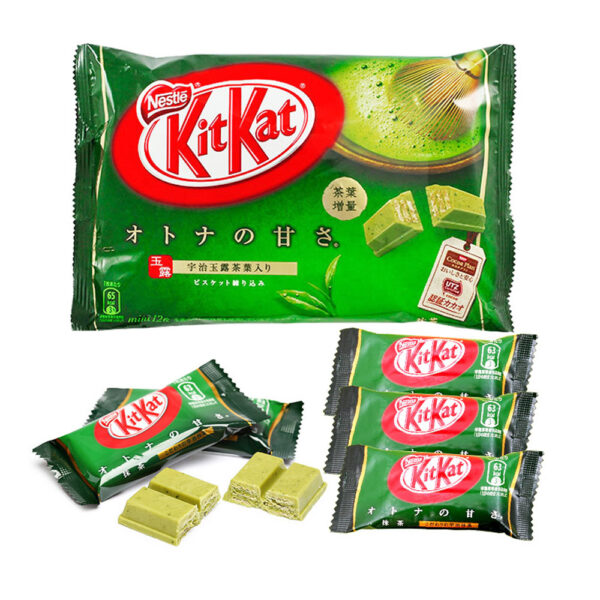 Nestle Kitkat Greentea Pack 10pcs - Image 3