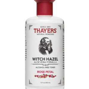 Witch Hazel With Aloe Vera Toner Rose Petal 355ml