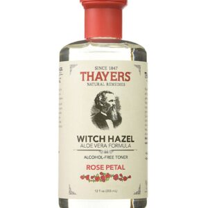 Witch Hazel Aloe Vera Formula Rose Petal Toner 355ml