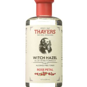 Witch Hazel Rose Petal Aloe Vera Formula Clear 355ml