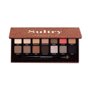 Sultry Eye Shadow Palette With Brush Multicolour
