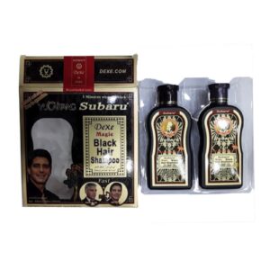 2-Piece Black Hair Shampoo 2x200ml