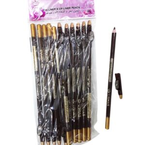 12-Piece Eyeliner And Lip Liner Pencil