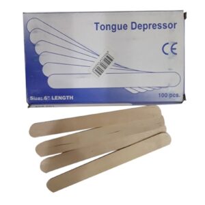100-Piece Tongue Depressor Beige