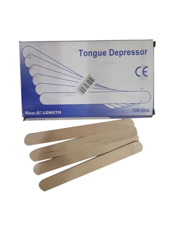 100-Piece Tongue Depressor Beige