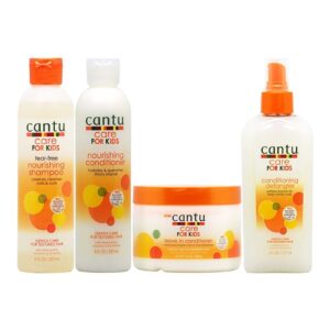 4-Piece Kids Shampoo, Conditioner, Leave-in Conditioner And Detangler Set