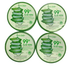 4-Piece 99% Aloe Vera Gel Set 1200ml