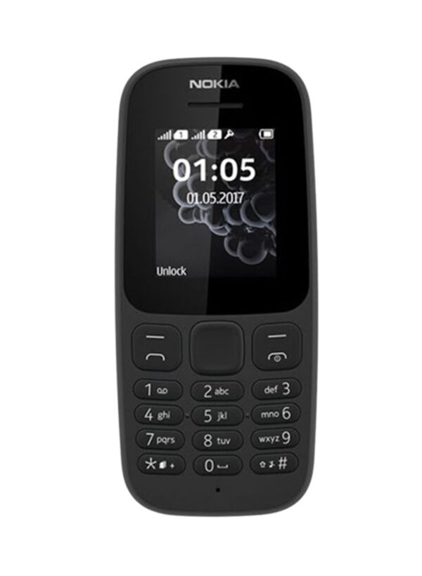 105 Dual SIM Black 4MB 2G