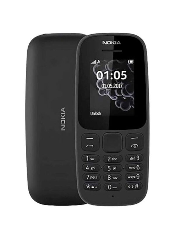 105 Dual SIM Black 4MB RAM 4MB 2G