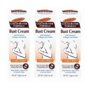 PALMER'S Pack Of 3 Cocoa Butter Formula Bust Cream 375g