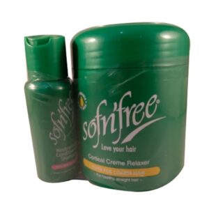 Sofn'free Cortical Creme Relaxer And Neutralising Shampoo Set
