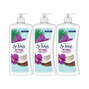 ST.IVES Pack Of 3 Softening Body Lotion