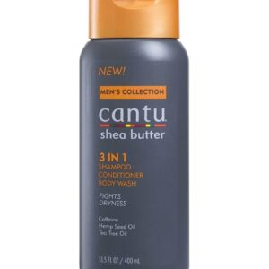 Cantu Pack Of 6 3-In-1 Shampoo Conditioner Bodywash 400ml