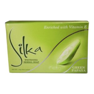 Silka Whitening Herbal Soap Green Papaya 135g