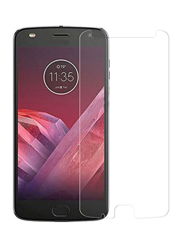 Lenovo Tempered Glass Screen Protector For Moto Z2 Play Clear