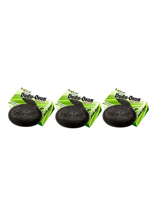 Dudu Osun 3-Piece Dudu Osun Pure Organic African Black Soap 150g