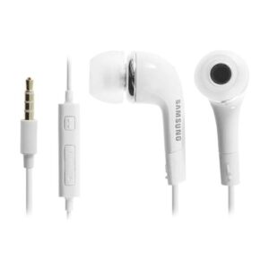 Wired In-ear Headphones With Mic White