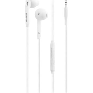 Wired In-Ear Headphones With Mic White