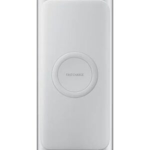 10000.0 mAh 10000 mAh Wireless Battery Pack Power Bank Silver