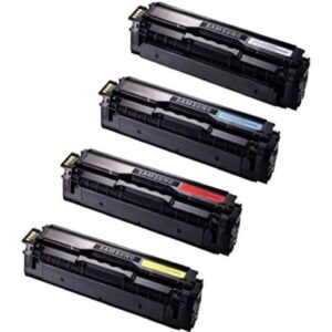 4-Piece Clt 504s Compatible Toner Cartridge Multicolour