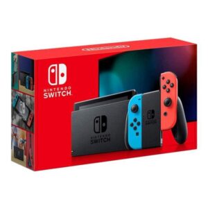 Switch Console (Extended Battery) with Neon Blue and Red Joy‑Con