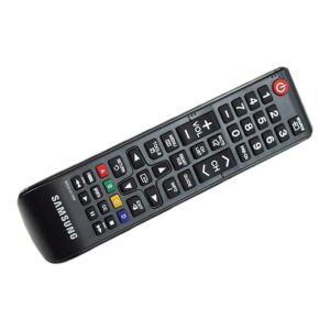 Replacement TV Remote Control Black