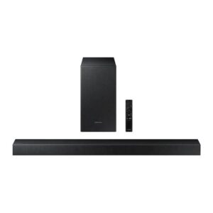 2.1-Channel Soundbar System With Wireless Subwoofer HW-T450/ZN Black