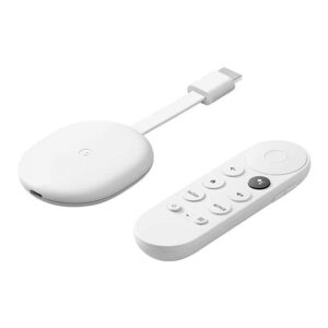 Chromecast with Google TV - 4K with remote Streaming device White