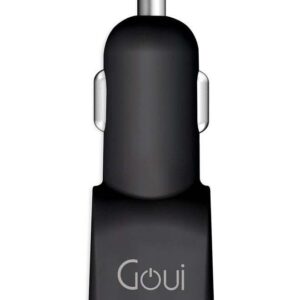 4100.0 mAh 38W Duo PD Car Charger - 2 USB Black/Green