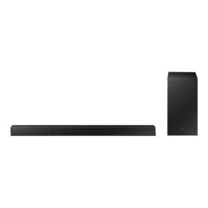 2.1ch Soundbar System With Wireless Subwoofer HW-A450/ZN Black